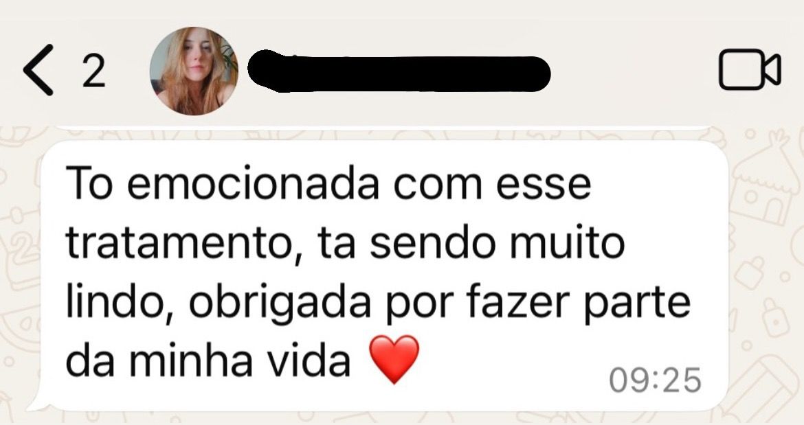 Depoimento de participante
